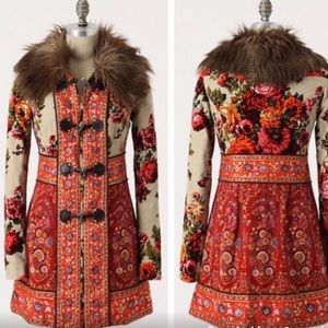 ISO (In search of) Anthropologie Elevenses Keralia Coat size L-XL size 12